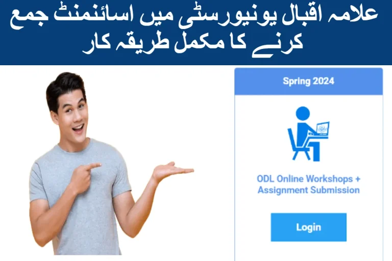 AIOU Assignment Submission on Aaghi LMS Portal