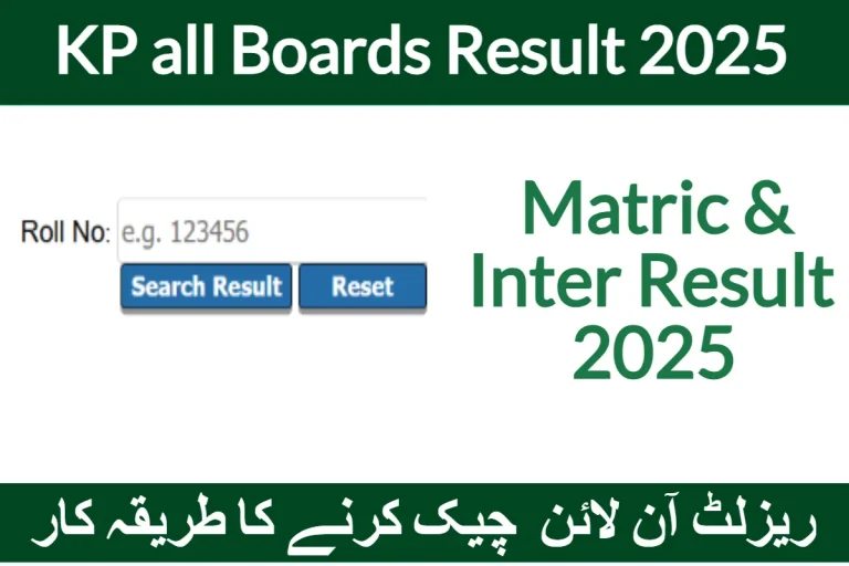 BISE KP Result 2025 Announced